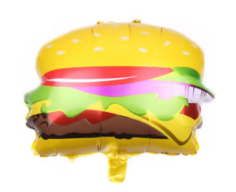 Шар фигура гамбургер, 52*49